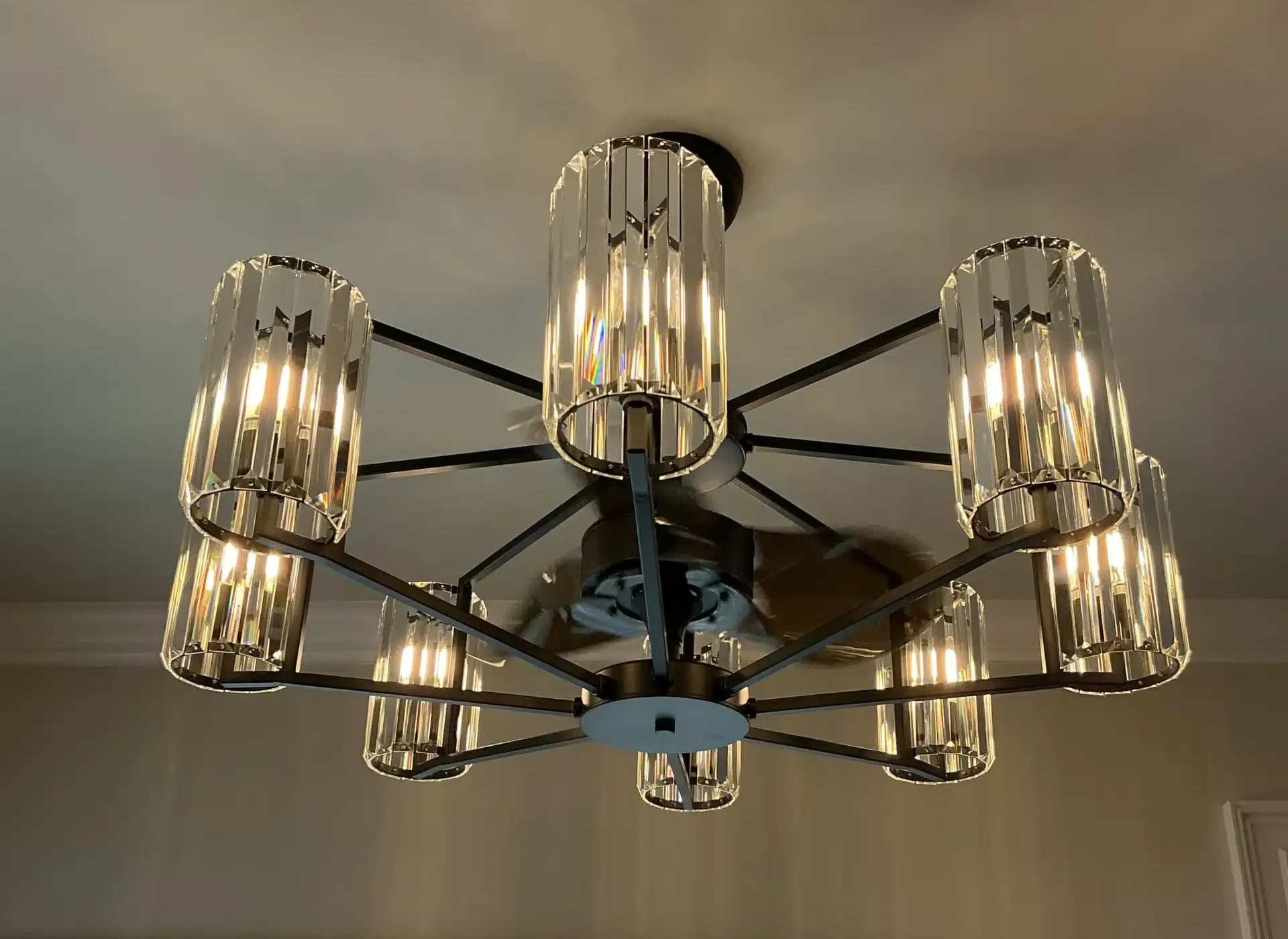 New lighting fixture installed by Volt Electric